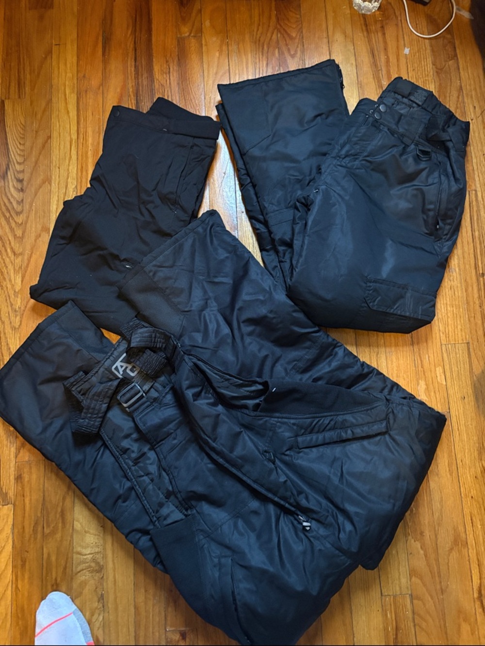 Arctix Black Insulated Snow Pants - Women 1 overall 2 pants